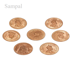Copper Coins for Lal Kitab Remedies – Pack of 43 Pieces Copper Coins for Lal Kitab Remedies – Pack of 43 Pieces